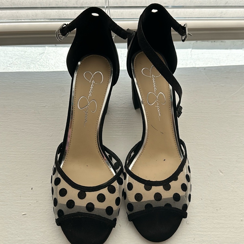 Jessica Simpson block heels